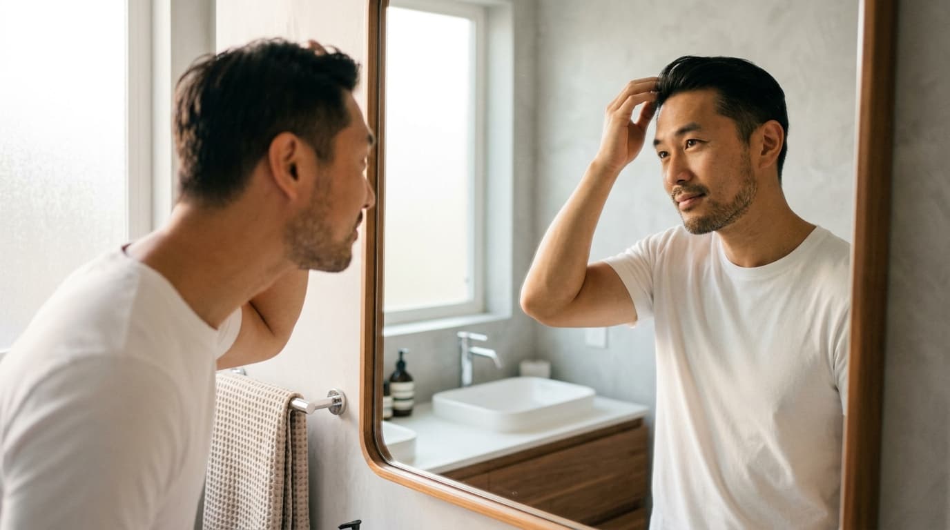 AGA(男性型脱毛症)完全ガイド——薄毛が気になり始めた30〜40代男性へ